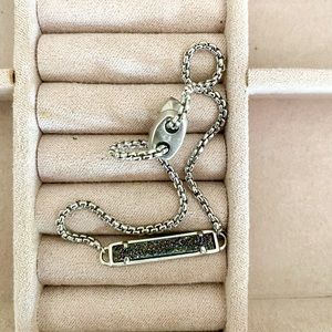 Kendra Scott Stan Bracelet in Gunmetal